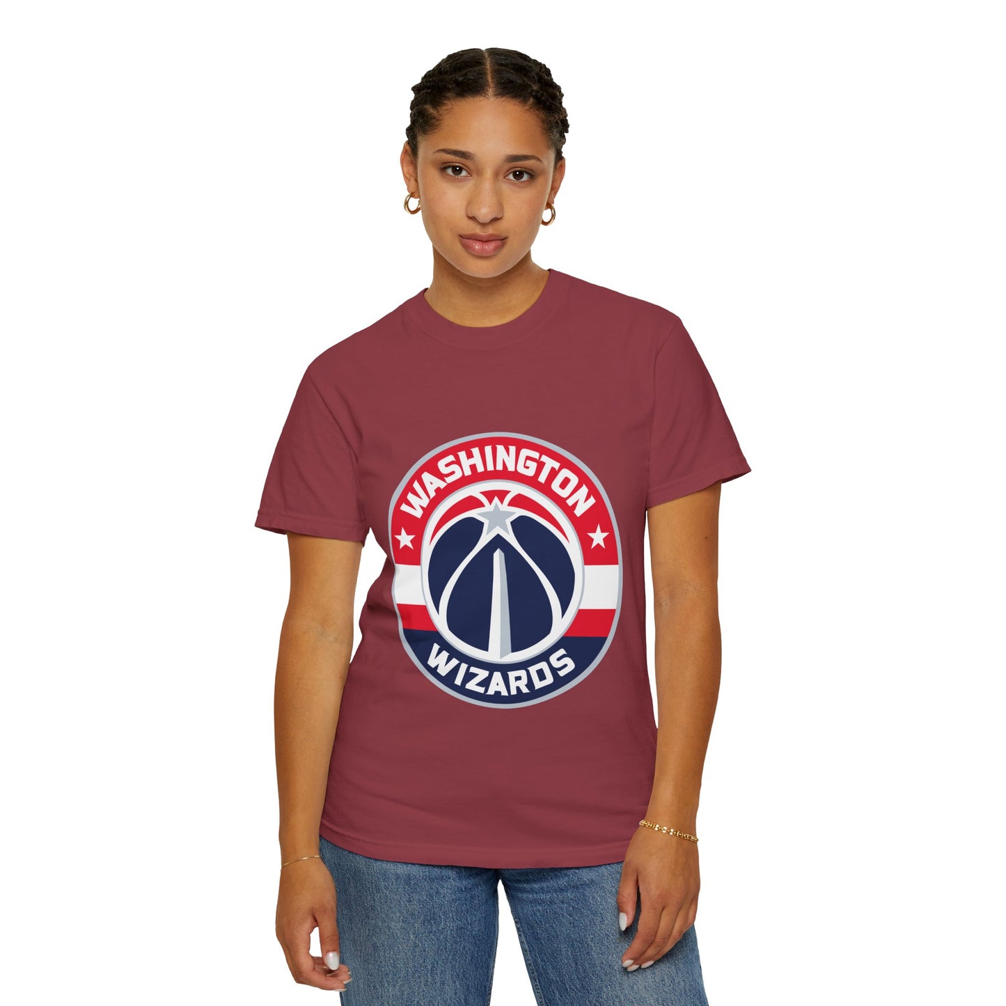 Washington Wizards Strong Garment-Dyed T-Shirt – Premium Cotton Tee for Customization