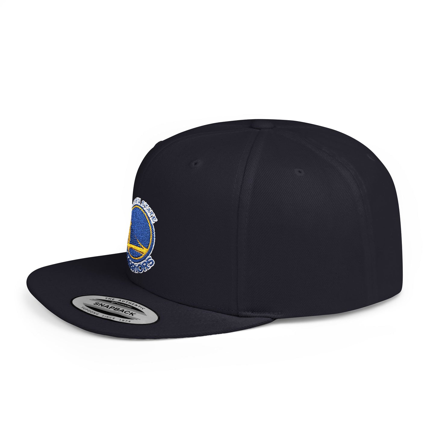 Golden State Warriors Flat Bill Snapback – Lightweight, Custom Fit, Premium Quality