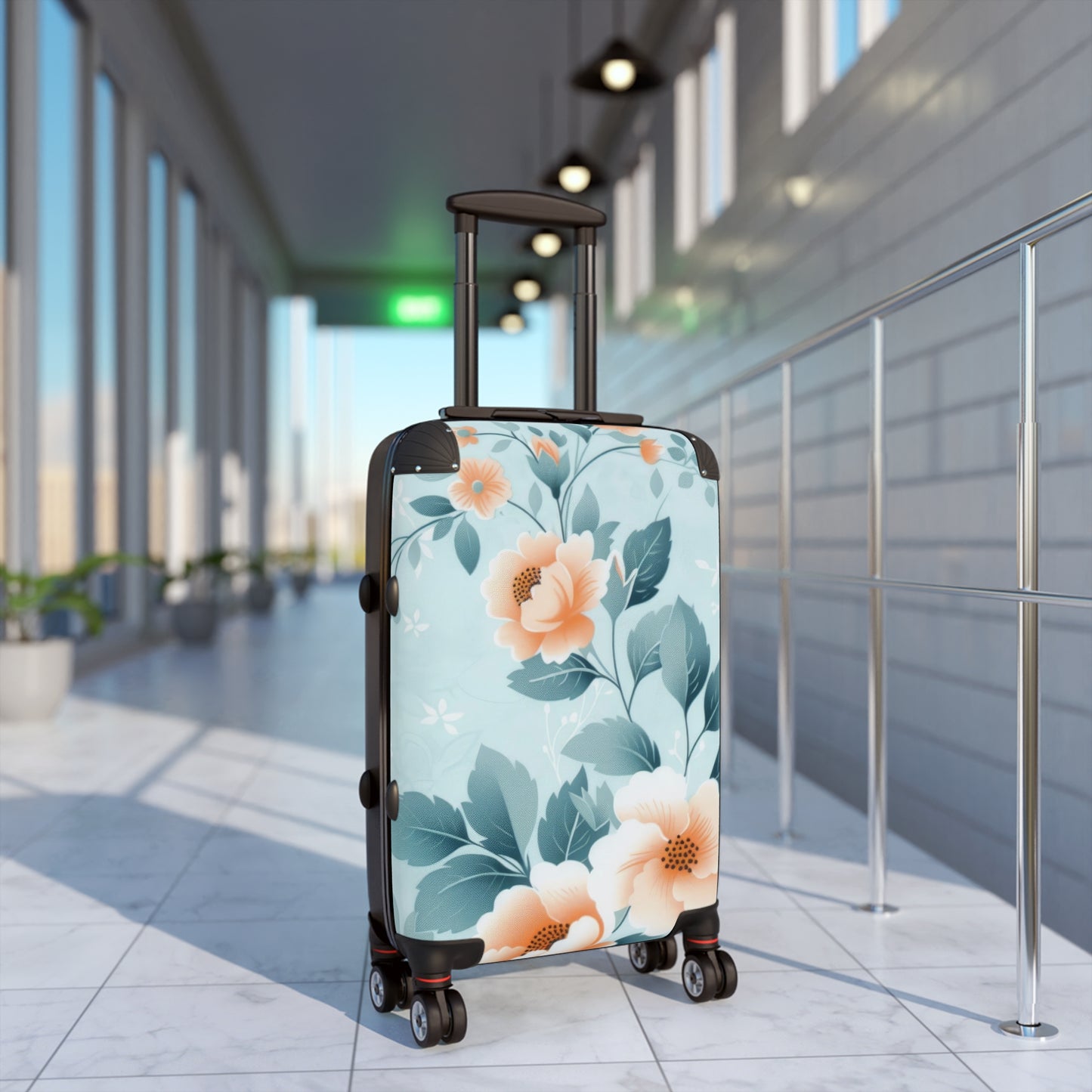 Nature Flowers Floral Vintage Floral Art Carry-On Suitcase - Stylish Luggage for Travelers