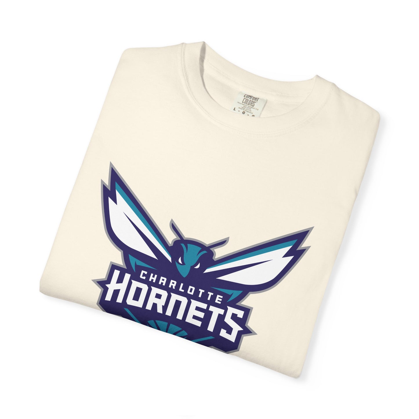 Charlotte Hornets Garment-Dyed T-Shirt – Premium Cotton Tee for Customization