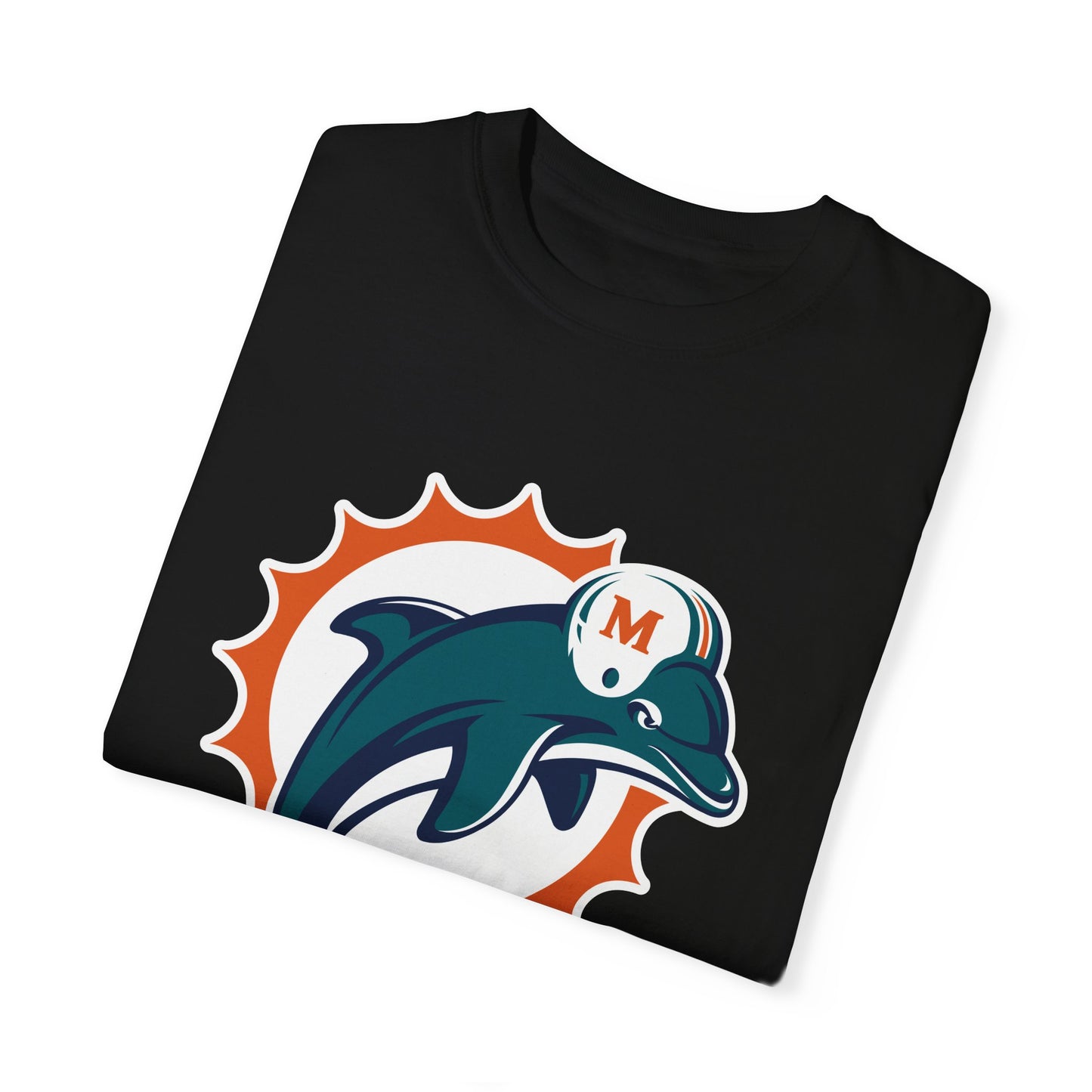 Miami Dolphins Gear Garment-Dyed T-Shirt – Premium Cotton Tee for Customization