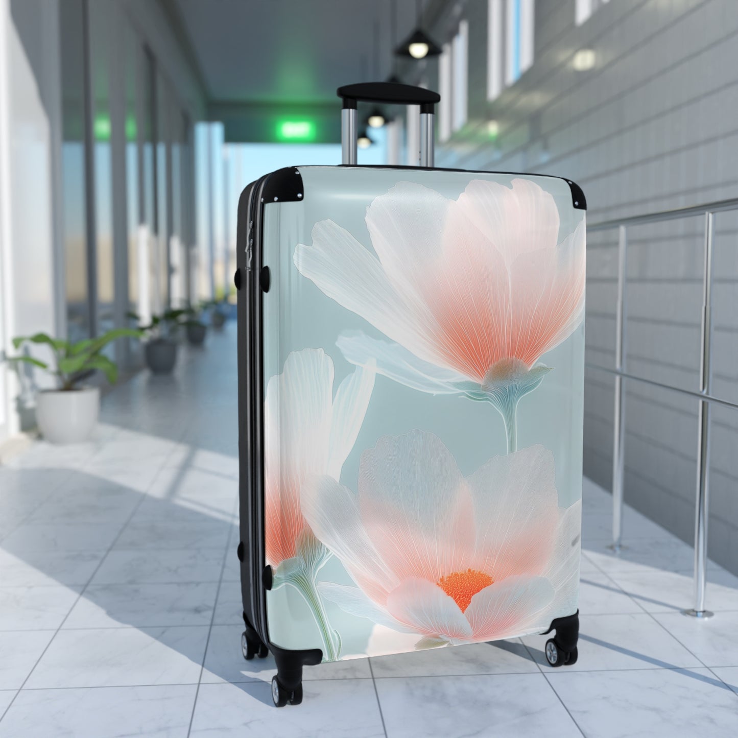 Nature Flowers Floral Branches Art Carry-On Suitcase - Stylish Luggage for Travelers