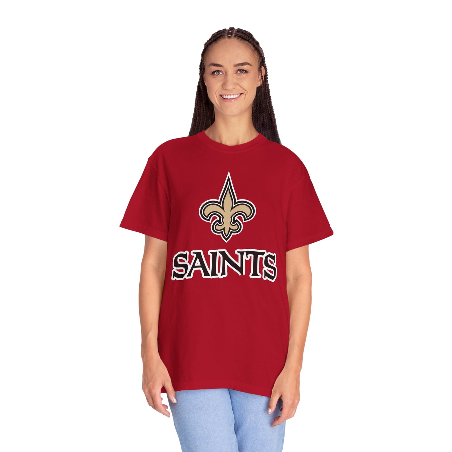 New Orleans Saints Fan Gifts Garment-Dyed T-Shirt – Premium Cotton Tee for Customization