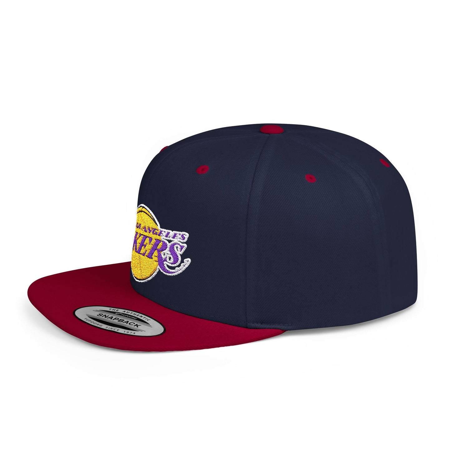 Los Angeles Lakers Flat Bill Snapback – Lightweight, Custom Fit, Premium Quality