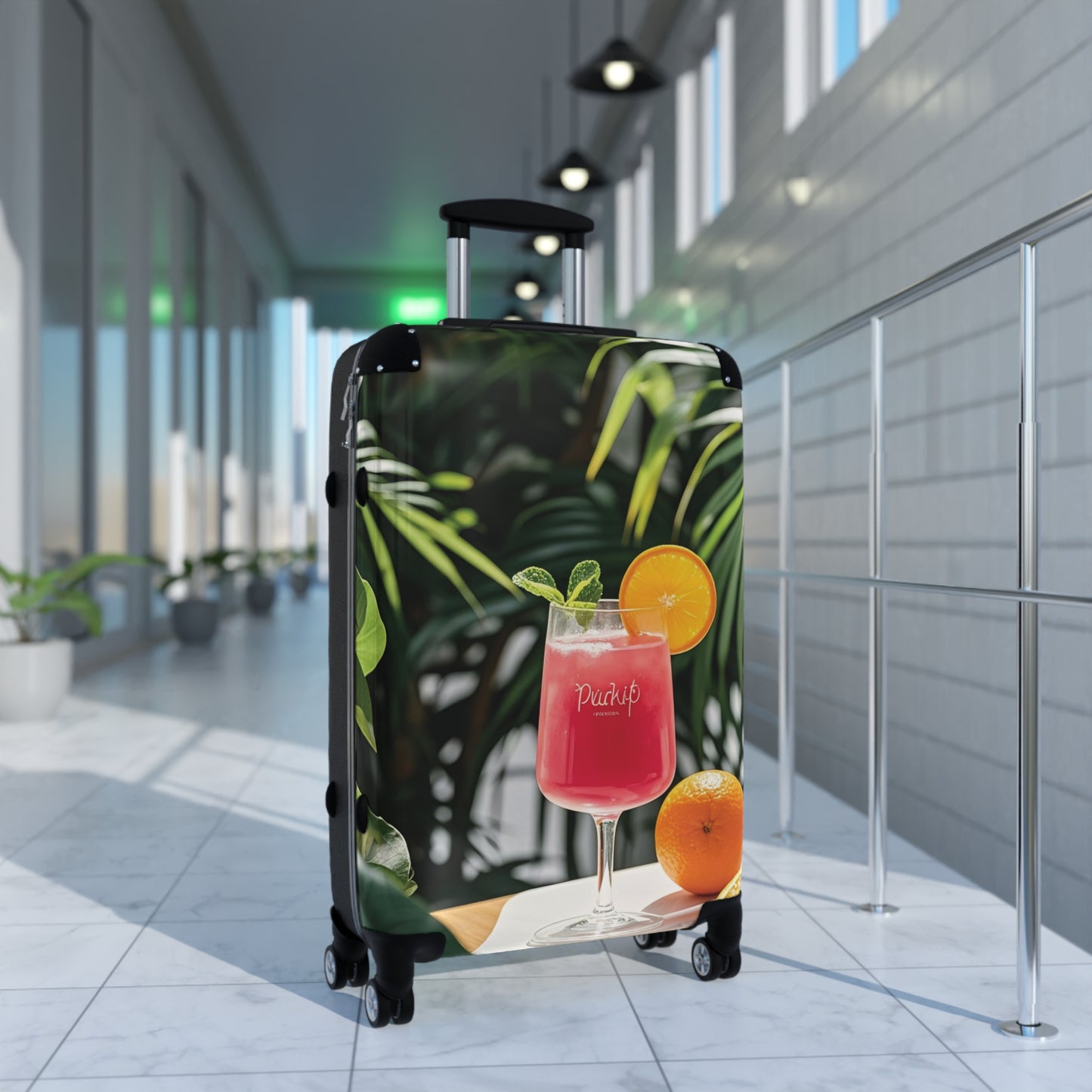 Nature Summer Delicious Juice Jars Carry-On Suitcase - Stylish Luggage for Travelers