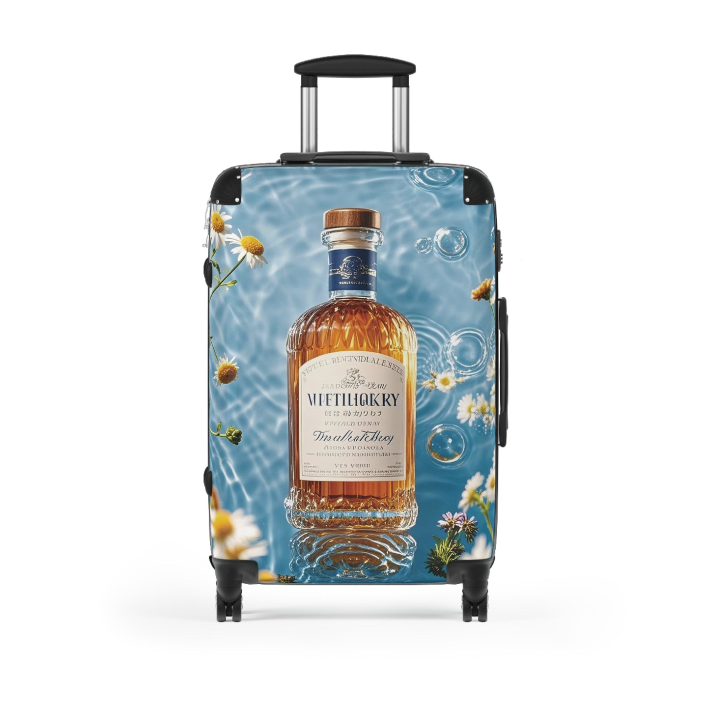 Nature Summer Rendering Glass Carry-On Suitcase - Stylish Luggage for Travelers