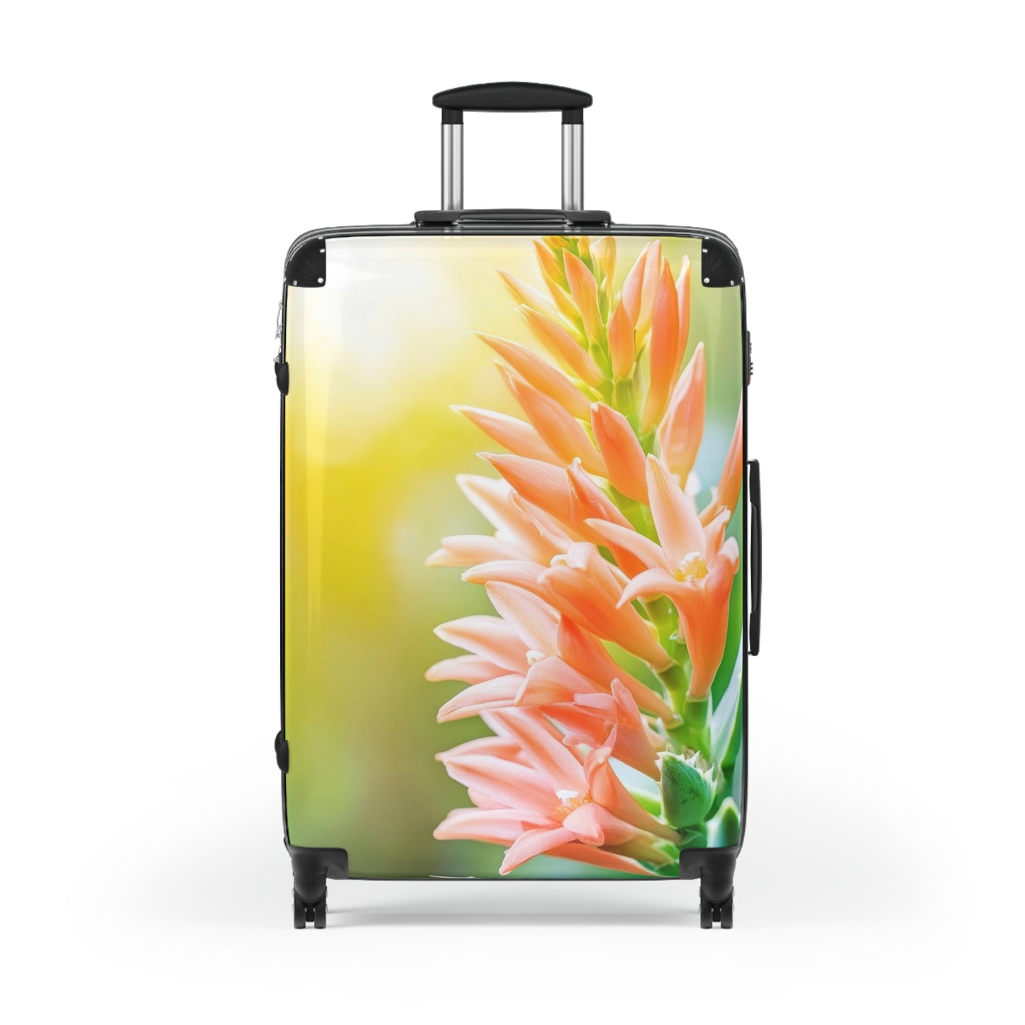 Nature Flowers Beauty and Health Art Carry-On Suitcase - Stylish Luggage for Travelers