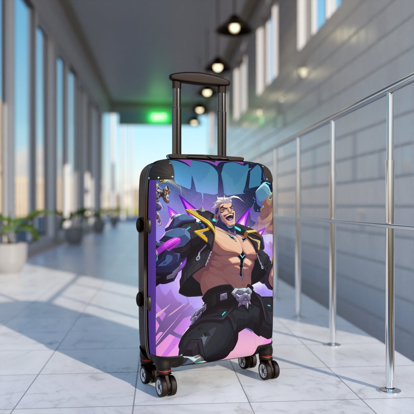 Video Games Season Overwatch Carry-On Suitcase - Stylish Luggage for Travelers