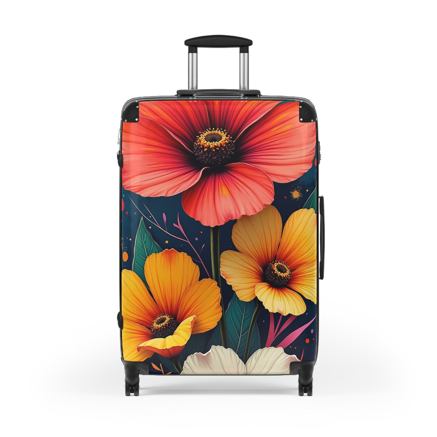 Nature Flowers Floral Season Art Carry-On Suitcase - Stylish Luggage for Travelers