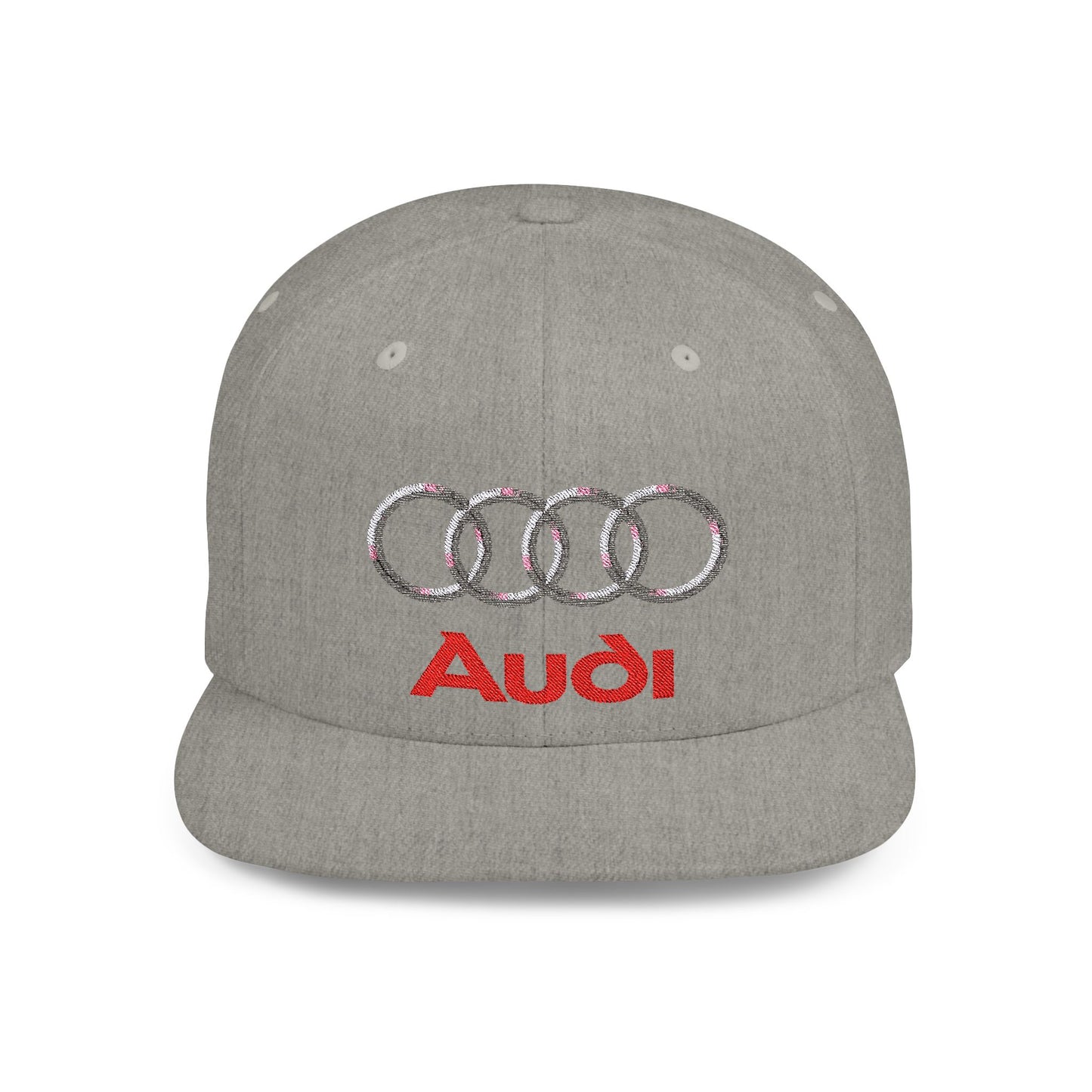 Audi Auto Flat Bill Snapback – Lightweight, Custom Fit, Premium Quality
