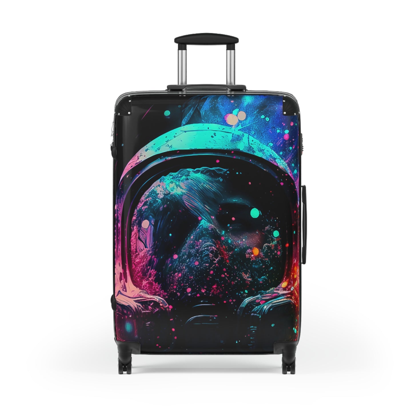 Space Astronaut Colorful Carry-On Suitcase - Stylish Luggage for Travelers