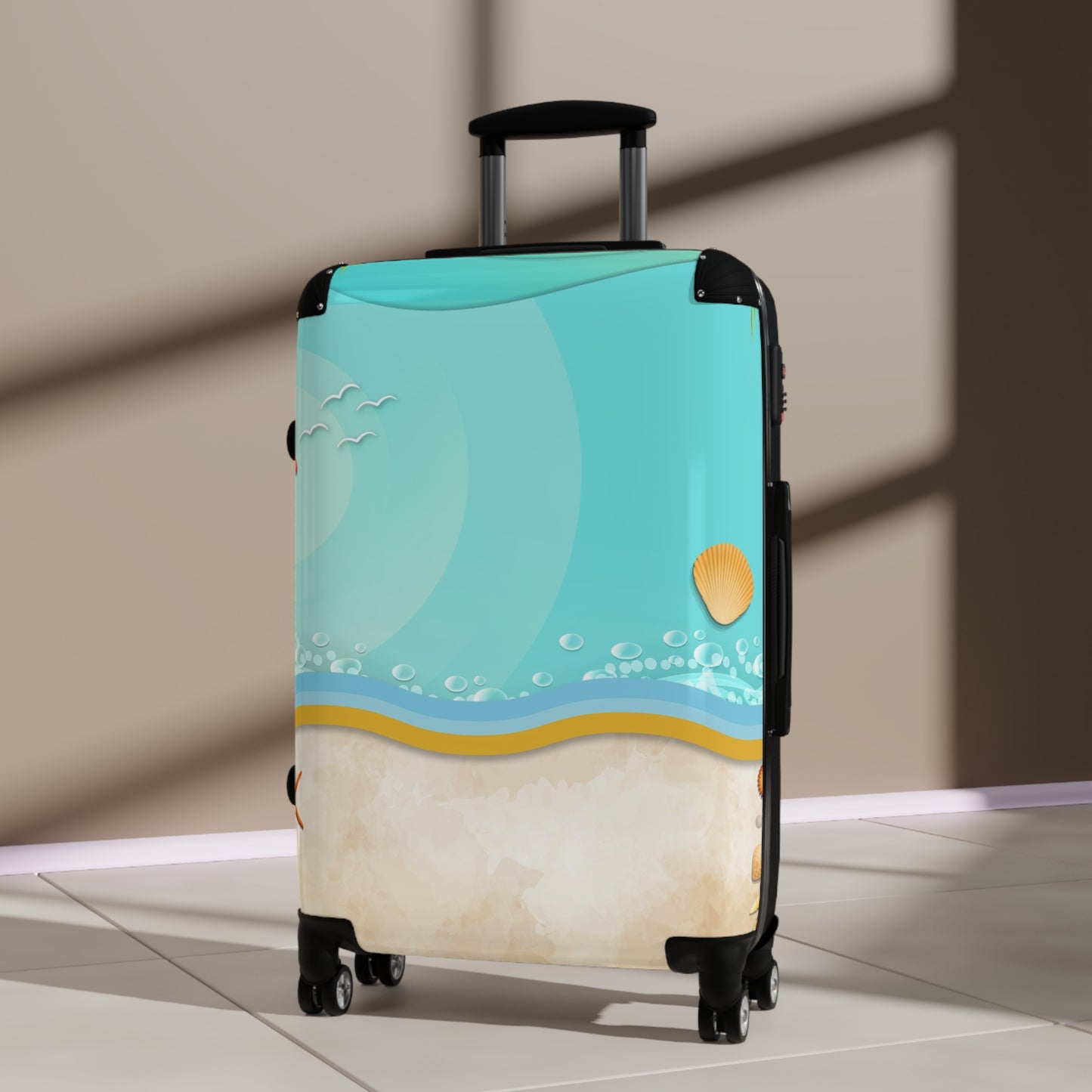 Nature Summer Simple Art Carry-On Suitcase - Stylish Luggage for Travelers