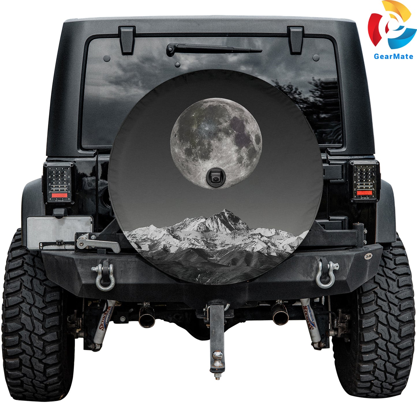 Full Moon Spare Tire Cover – Premium Waterproof UV Resistant Protector