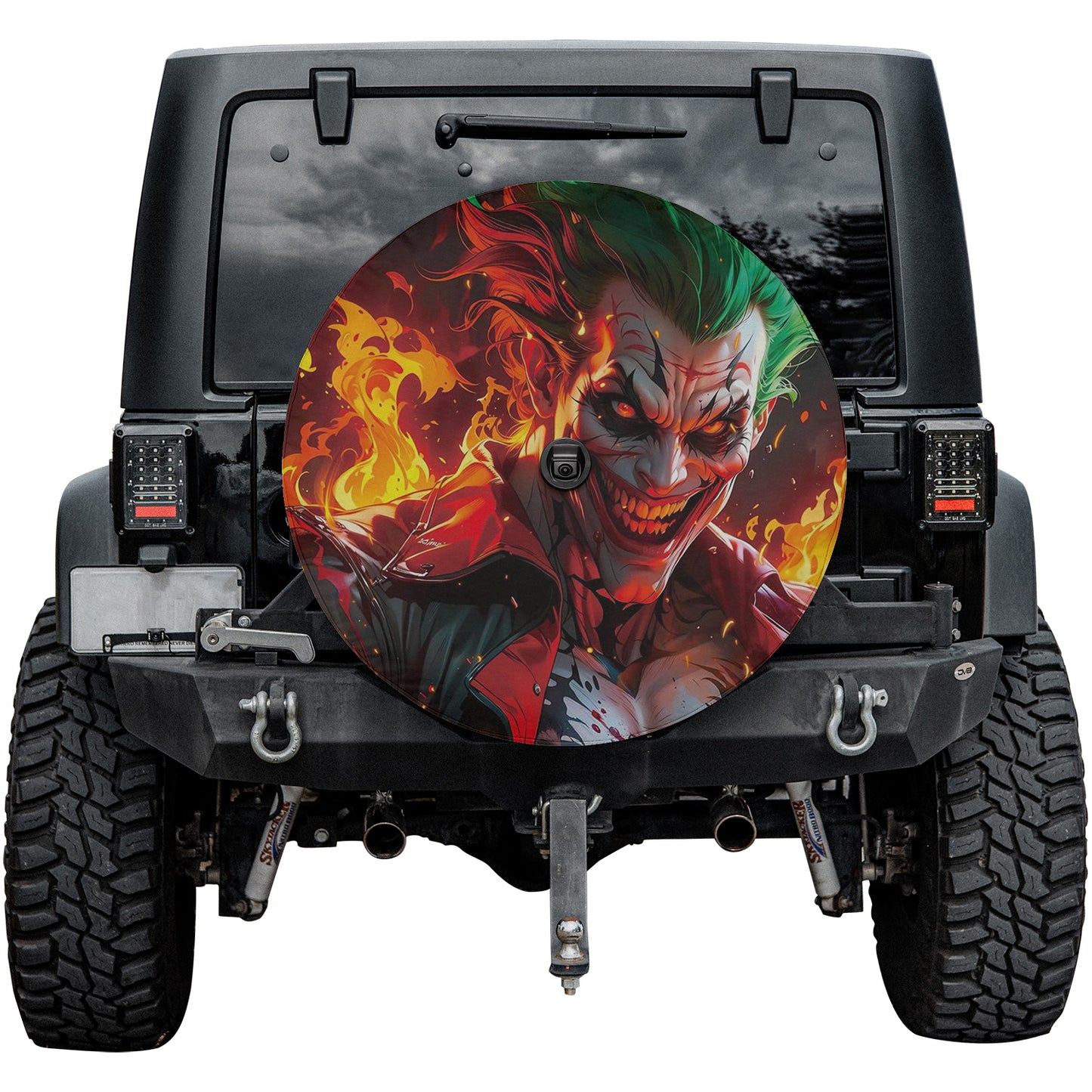 DC Joker Spare Tire Cover – Premium Waterproof UV Resistant Protector
