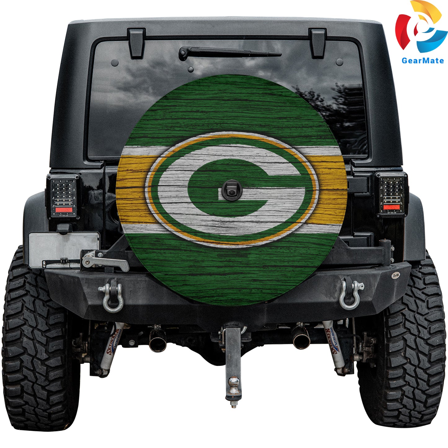 Green Bay Packers Spare Tire Cover – Premium Waterproof UV Resistant Protector