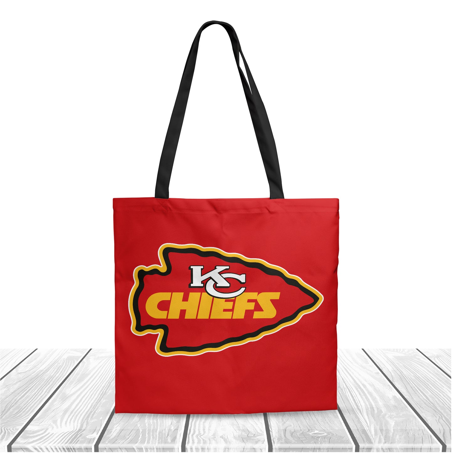 NFL Kansas City Chiefs NFL Polyester Canvas Tote Bag – Durable and Stylish