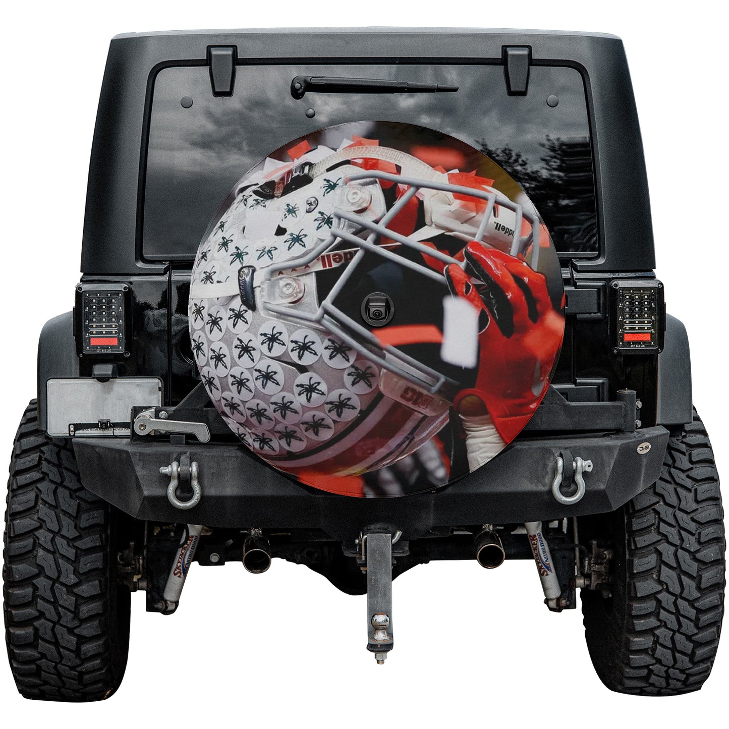 Ohio State Buckeyes Spare Tire Cover – Premium Waterproof UV Resistant Protector