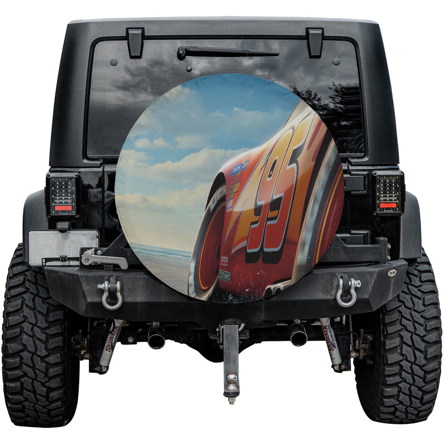 Pixar Cars Disney Spare Tire Cover – Premium Waterproof UV Resistant Protector