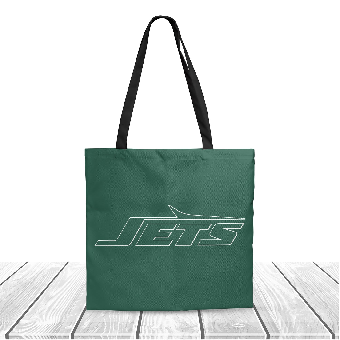 NFL New York Jets Fans Gear Polyester Canvas Tote Bag – Durable and Stylish