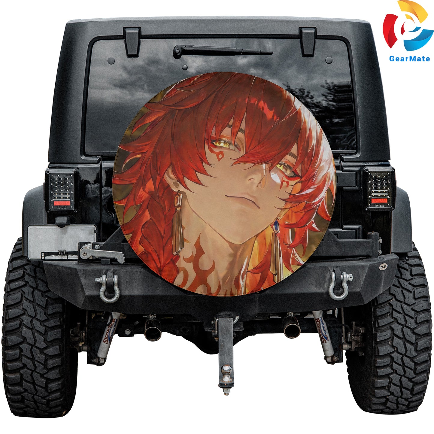 Mydei Honkai Star Rail Video Games Spare Tire Cover – Premium Waterproof UV Resistant Protector