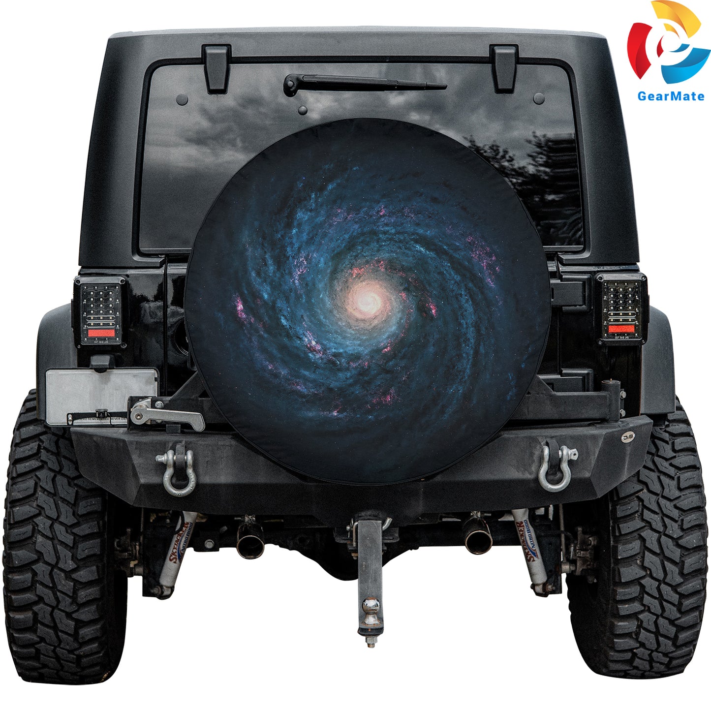 Space Milky Way Spare Tire Cover – Premium Waterproof UV Resistant Protector