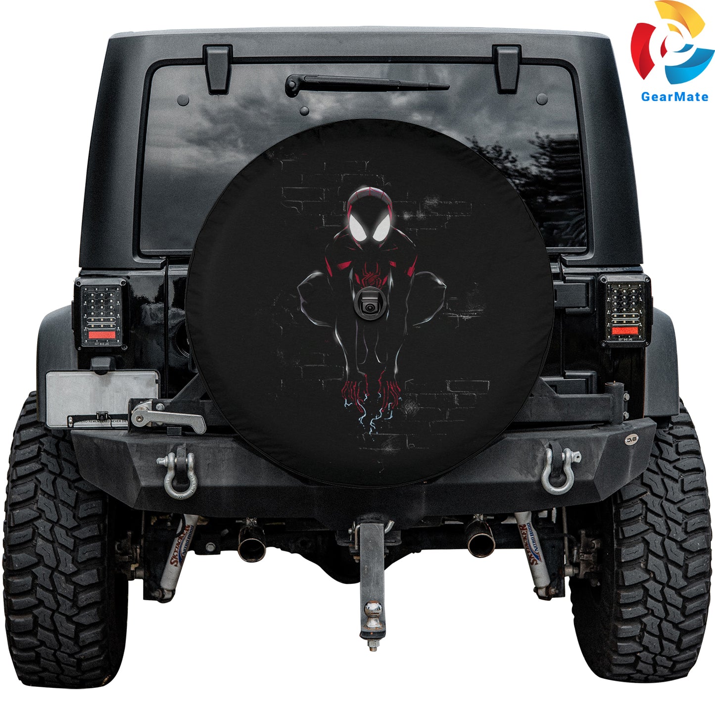 Spiderman Marvel Spare Tire Cover – Premium Waterproof UV Resistant Protector
