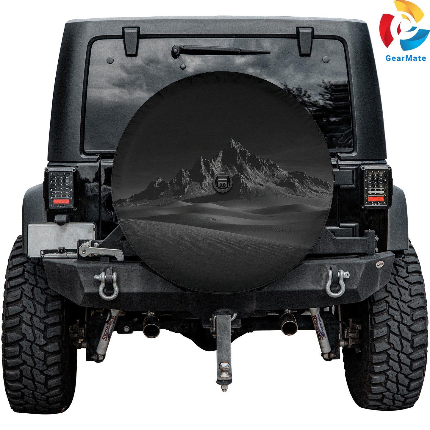 Desert Doom Sand Dunes Spare Tire Cover – Premium Waterproof UV Resistant Protector