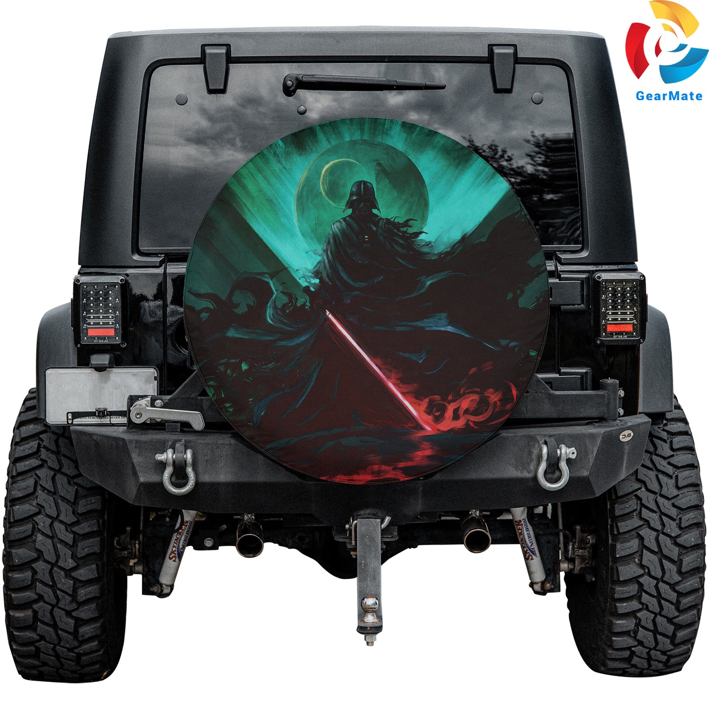 Darth Vader Spare Tire Cover – Premium Waterproof UV Resistant Protector