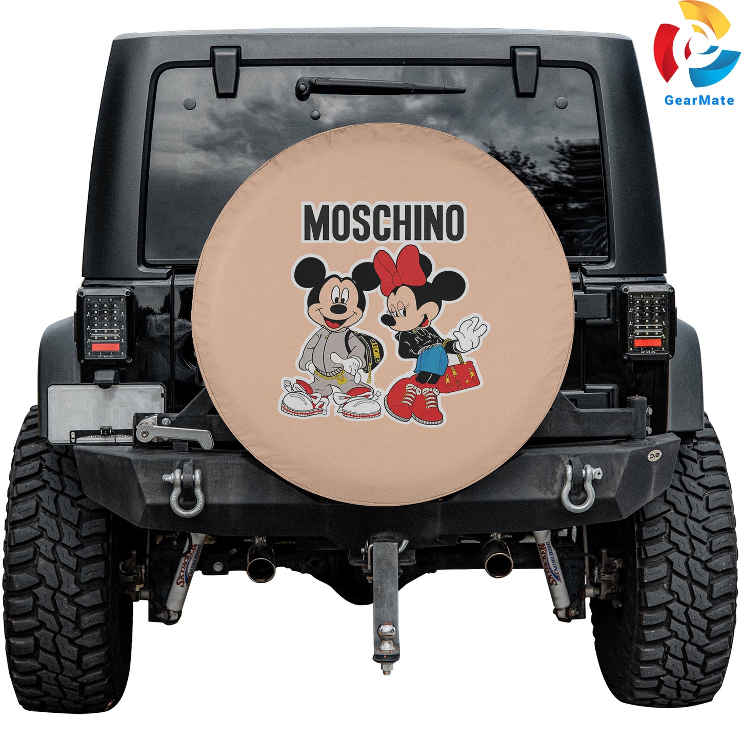 Moschino Spare Tire Cover – Premium Waterproof UV Resistant Protector