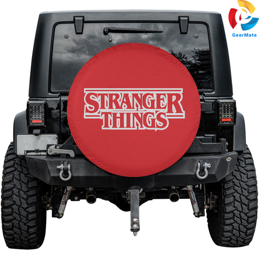 Stranger Things Spare Tire Cover – Premium Waterproof UV Resistant Protector