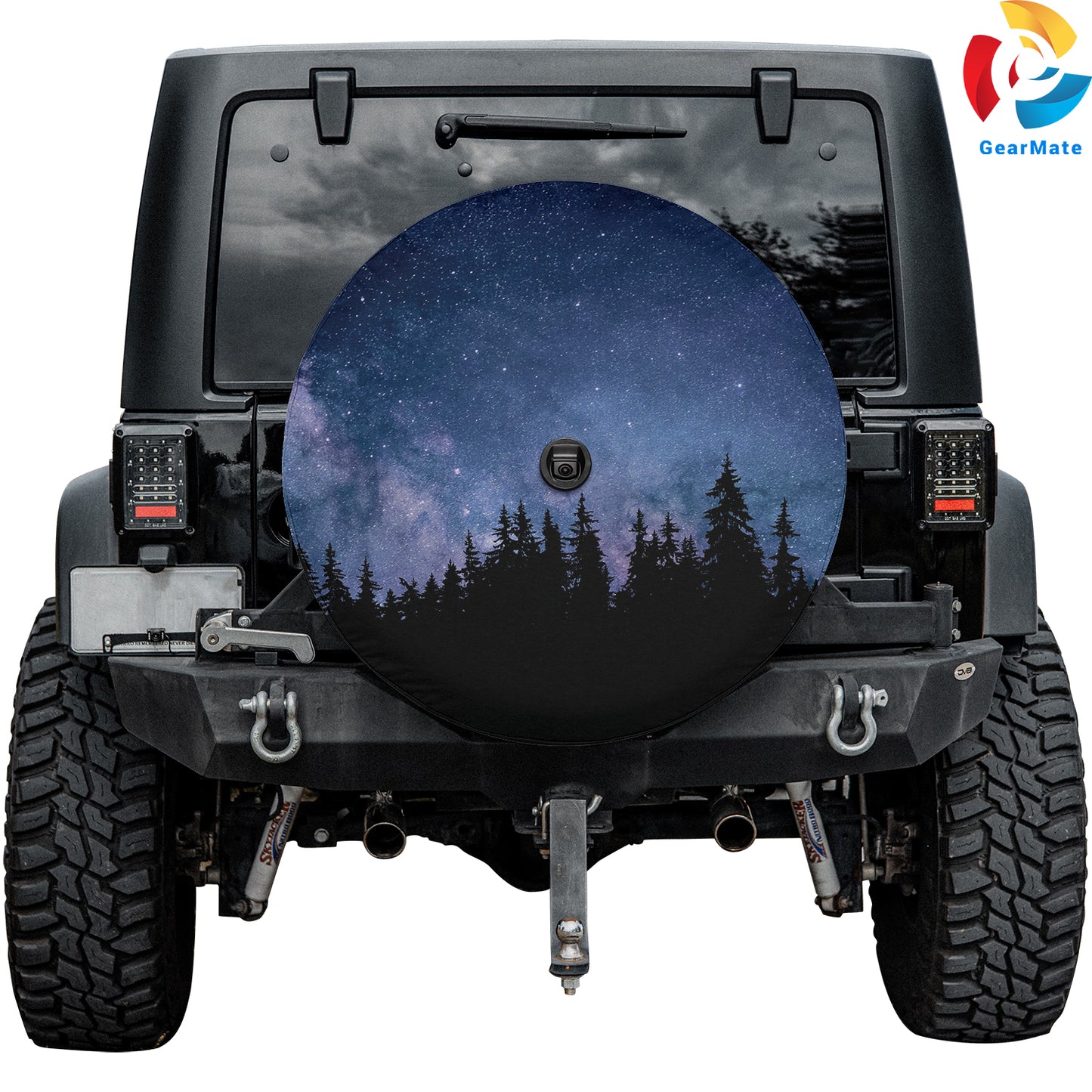 Night Sky Spare Tire Cover – Premium Waterproof UV Resistant Protector