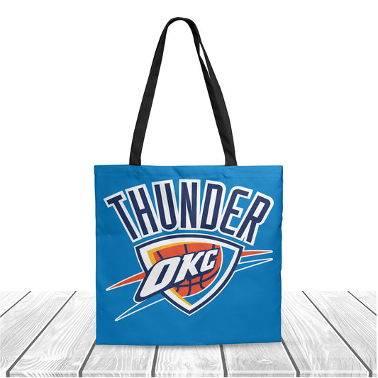 NBA Oklahoma City Thunder Finals Polyester Canvas Tote Bag - Durable and Stylish