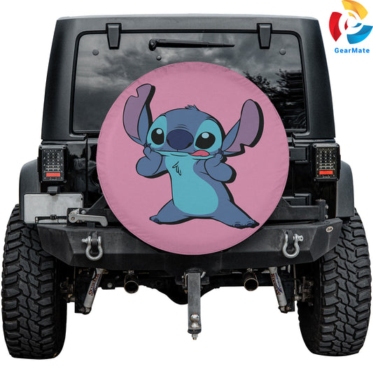 Stitch Disney Spare Tire Cover – Premium Waterproof UV Resistant Protector