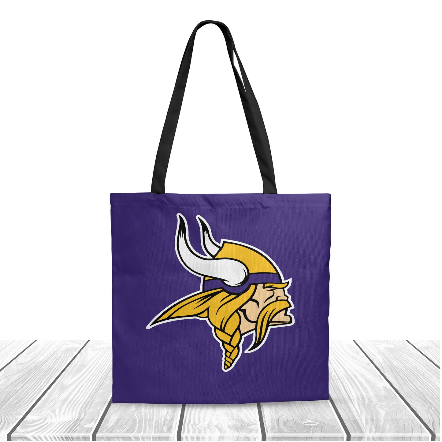 NFL Minnesota Vikings NFL Polyester Canvas Tote Bag – Durable and Stylish