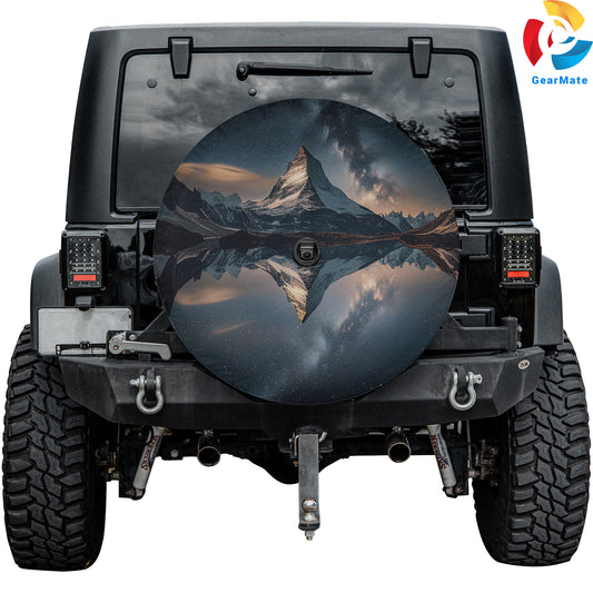 Matterhorn Mountain Spare Tire Cover – Premium Waterproof UV Resistant Protector