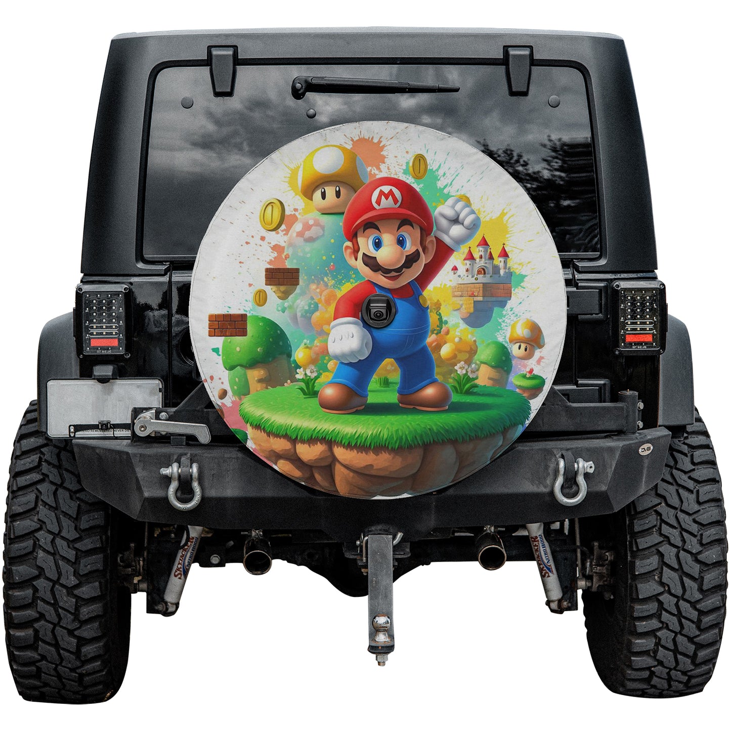 Mario Spare Tire Cover – Premium Waterproof UV Resistant Protector