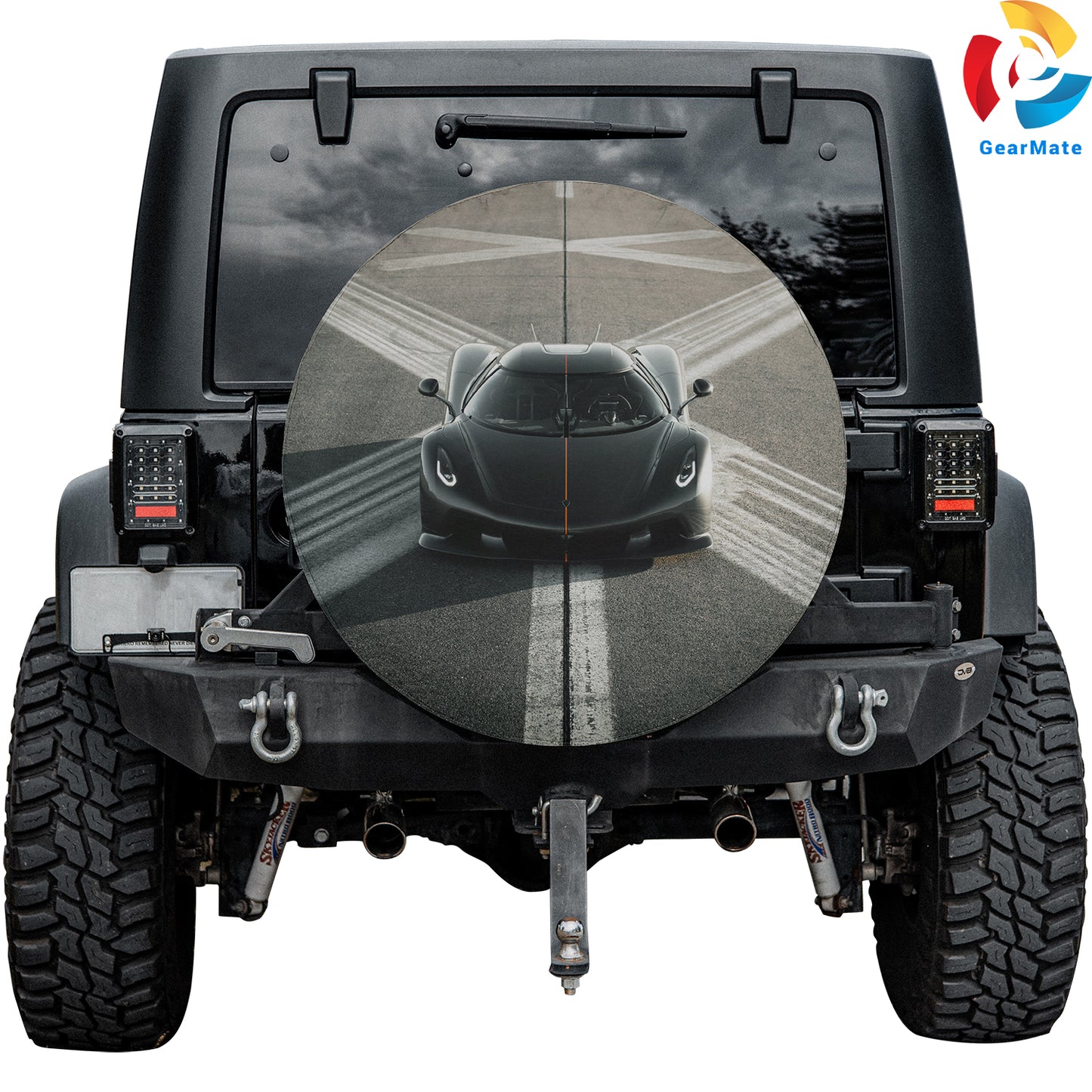 Koenigsegg Jesko Spare Tire Cover – Premium Waterproof UV Resistant Protector