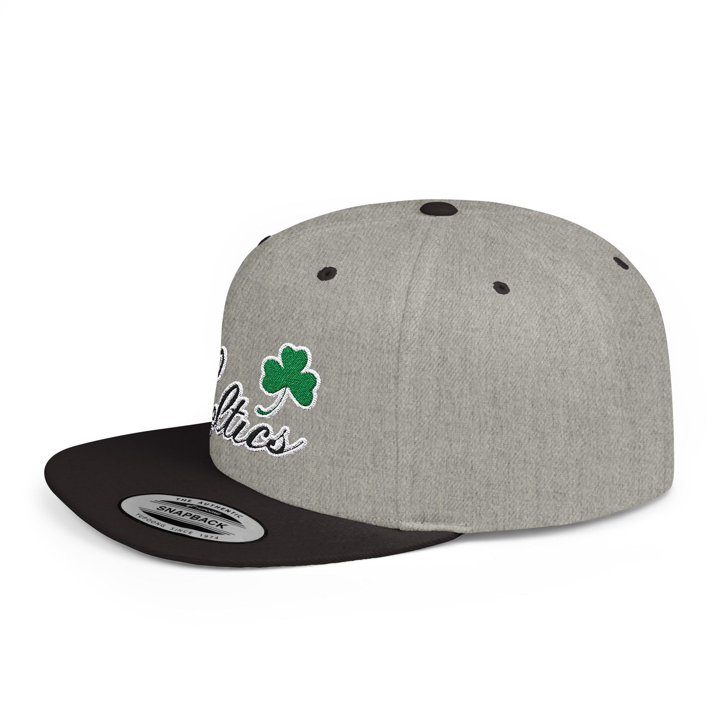 Boston Celtics Celtics Fans  Flat Bill Snapback – Lightweight, Custom Fit, Premium Quality
