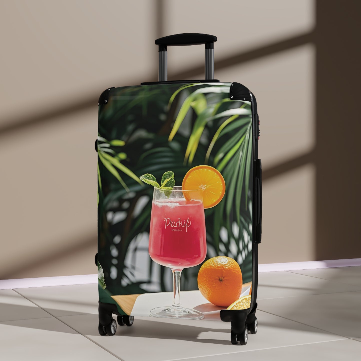 Nature Summer Delicious Juice Jars Carry-On Suitcase - Stylish Luggage for Travelers