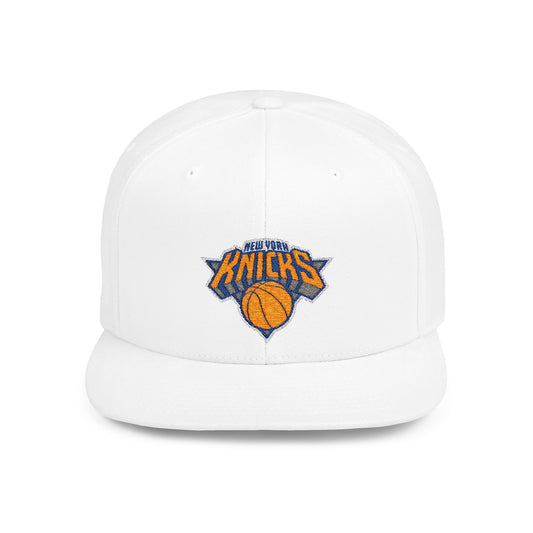 New York Knicks Flat Bill Snapback – Lightweight, Custom Fit, Premium Quality
