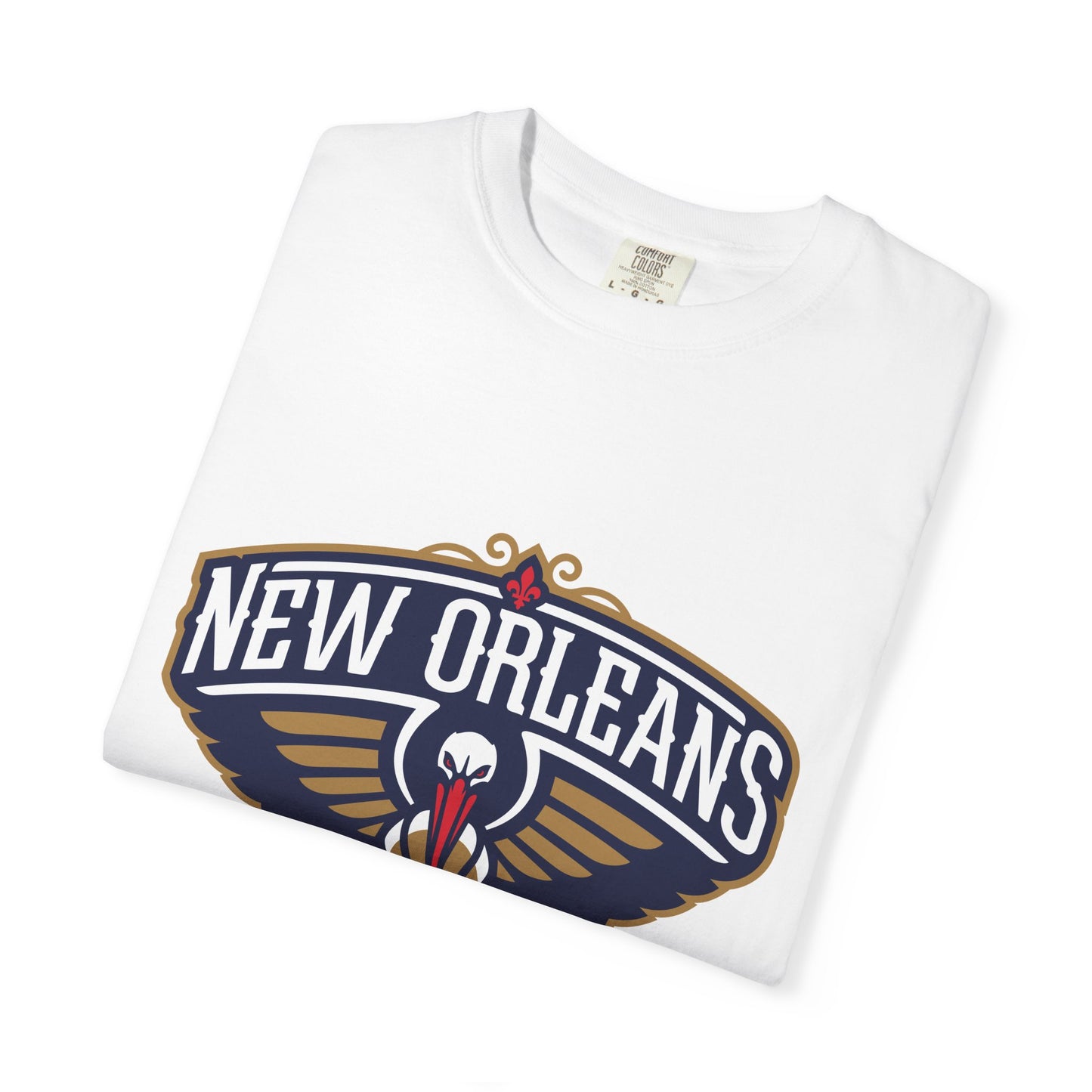 New Orleans Pelicans Garment-Dyed T-Shirt – Premium Cotton Tee for Customization