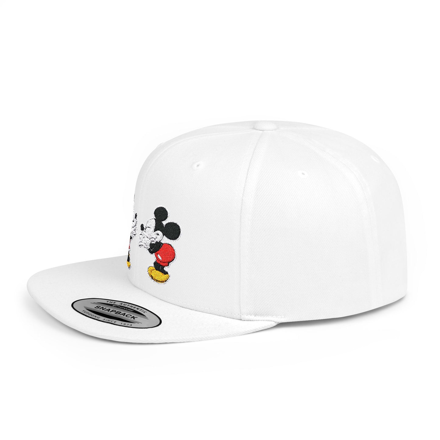 Classic Minnie Mouse Mickey Mouse Flat Bill Snapback – Lightweight, Custom Fit, Premium Quality