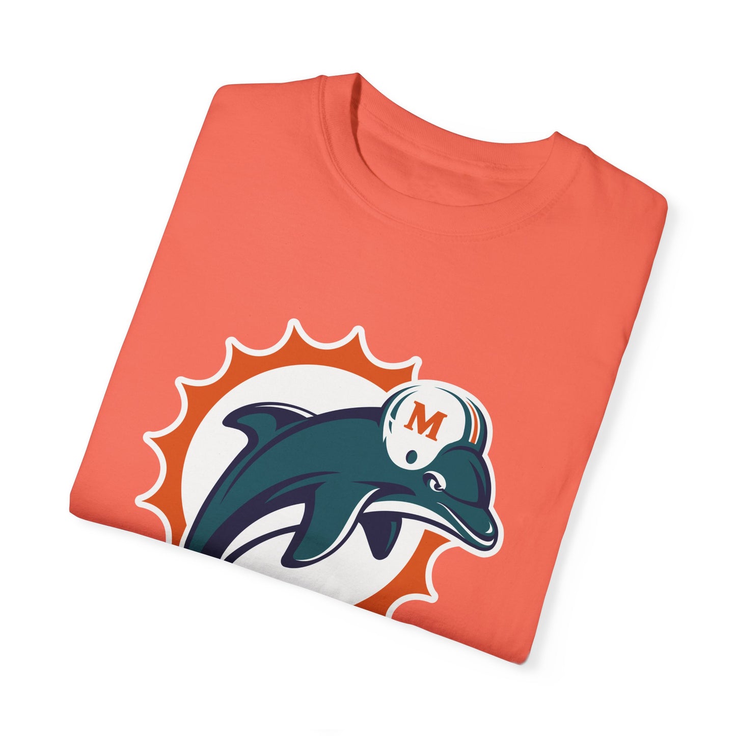 Miami Dolphins Gear Garment-Dyed T-Shirt – Premium Cotton Tee for Customization
