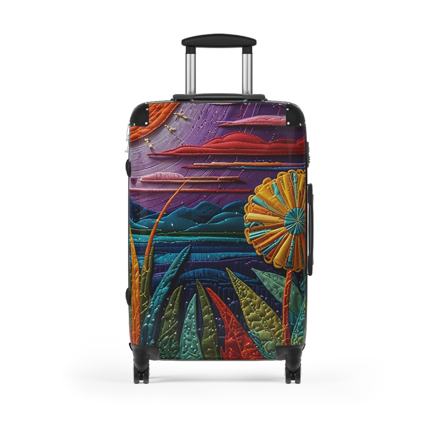 Nature Flowers Floral Spring Flower Art Carry-On Suitcase - Stylish Luggage for Travelers