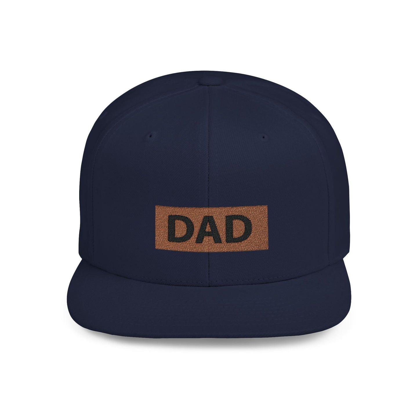 Dad Flat Bill Snapback – Lightweight, Custom Fit, Premium Quality