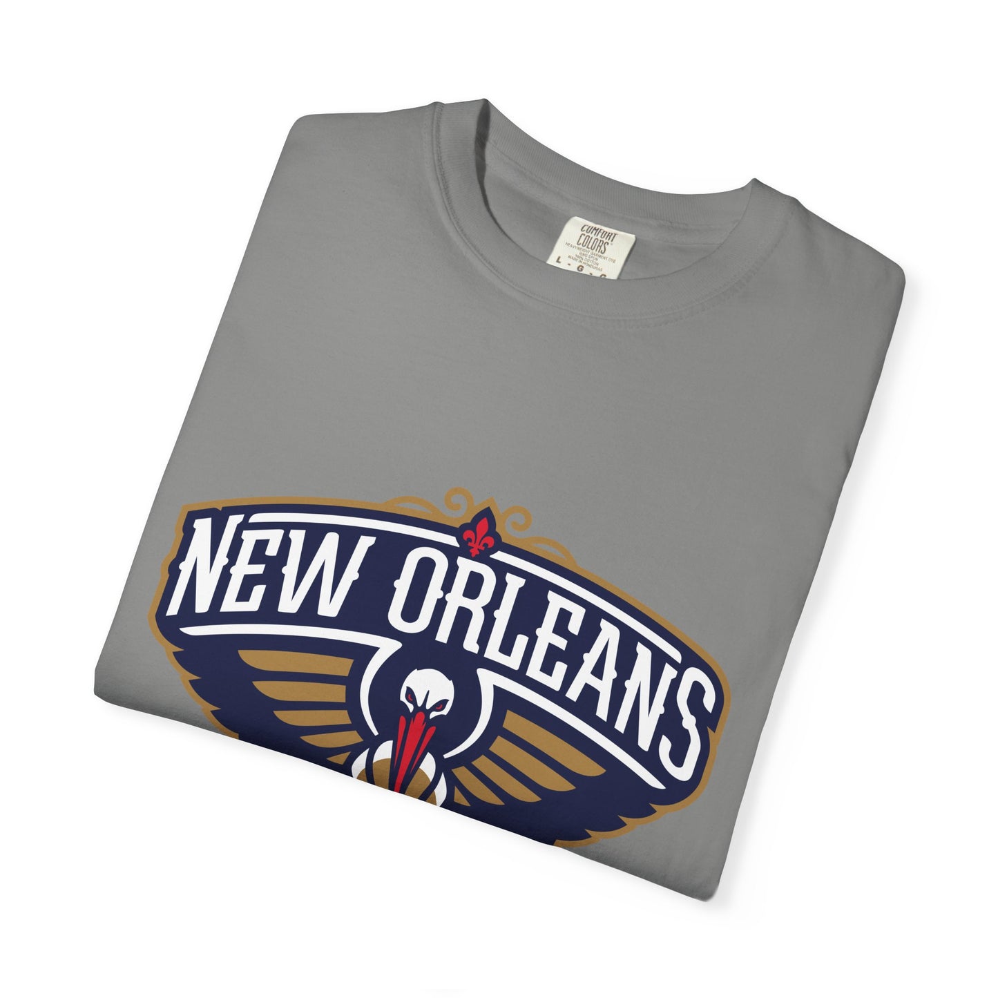 New Orleans Pelicans Garment-Dyed T-Shirt – Premium Cotton Tee for Customization