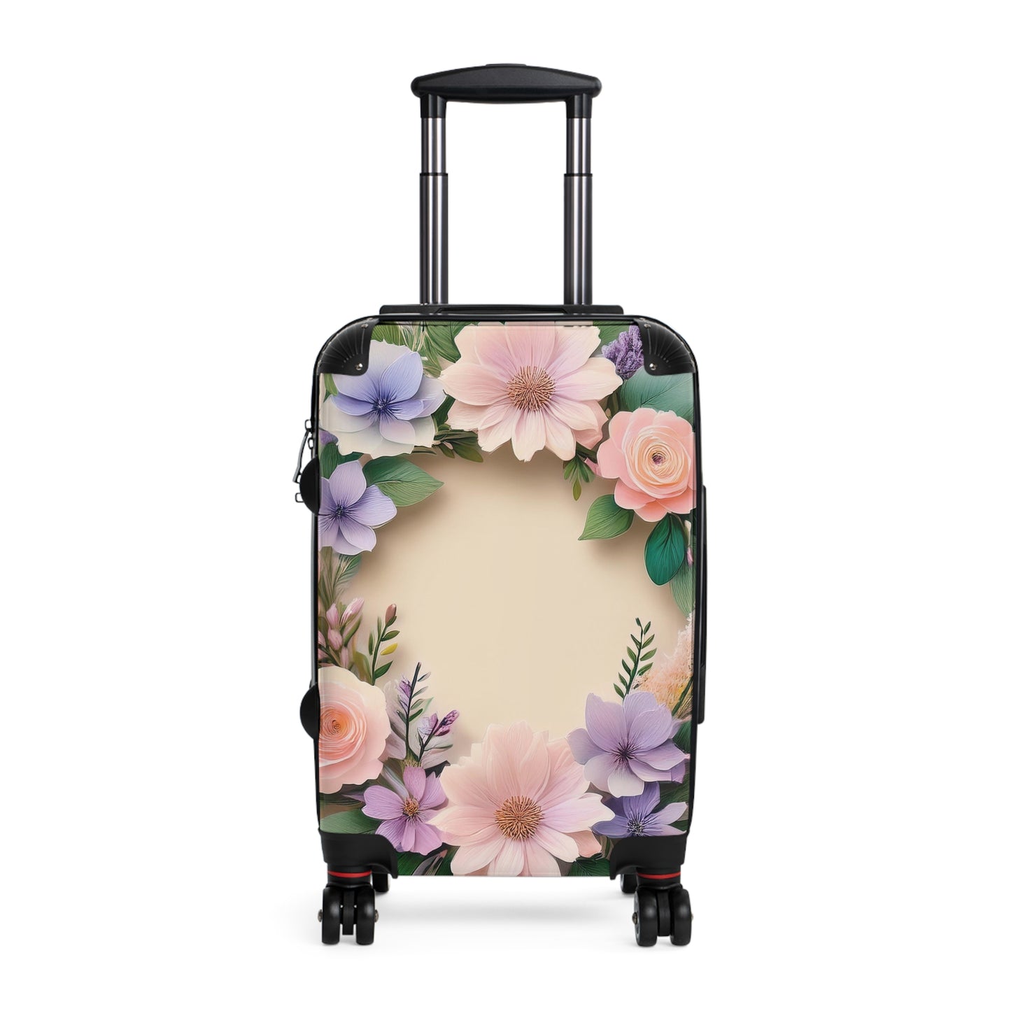 Nature Floral Summer Paper Flowers Carry-On Suitcase - Stylish Luggage for Travelers