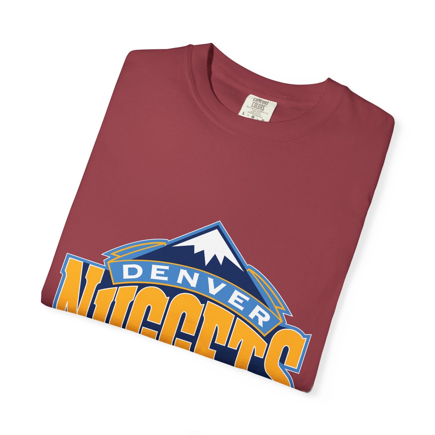 Denver Nuggets Garment-Dyed T-Shirt – Premium Cotton Tee for Customization