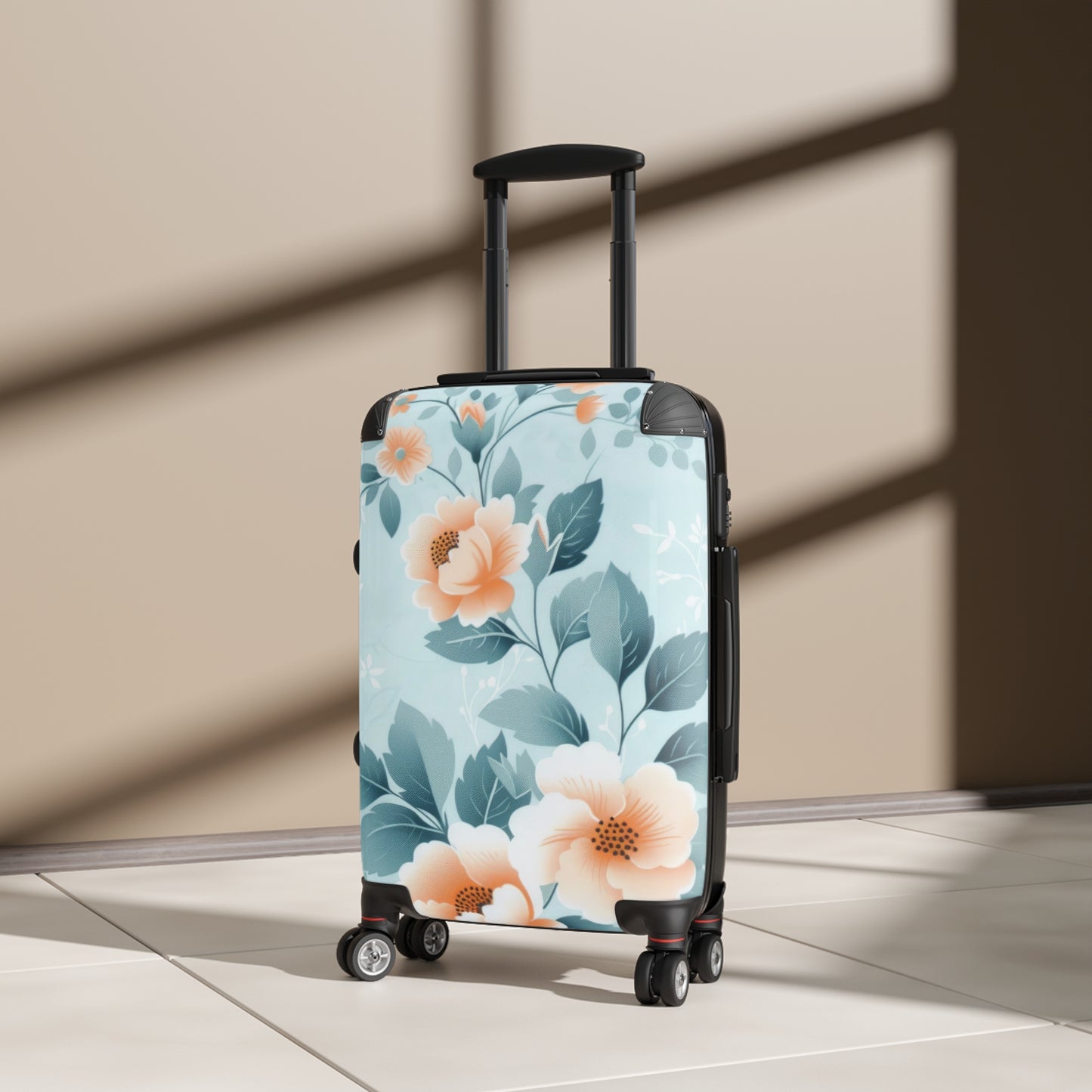 Nature Flowers Floral Vintage Floral Art Carry-On Suitcase - Stylish Luggage for Travelers