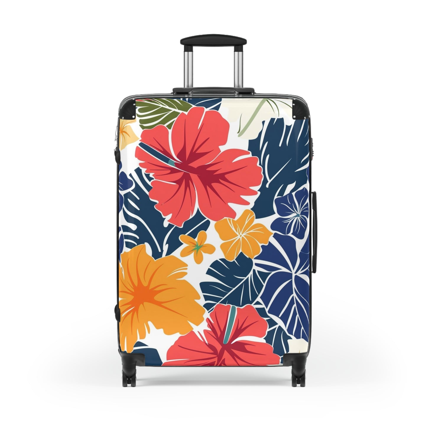 Nature Flowers Floral Animated Art Carry-On Suitcase - Stylish Luggage for Travelers